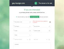 Tablet Screenshot of gay-lounge.com